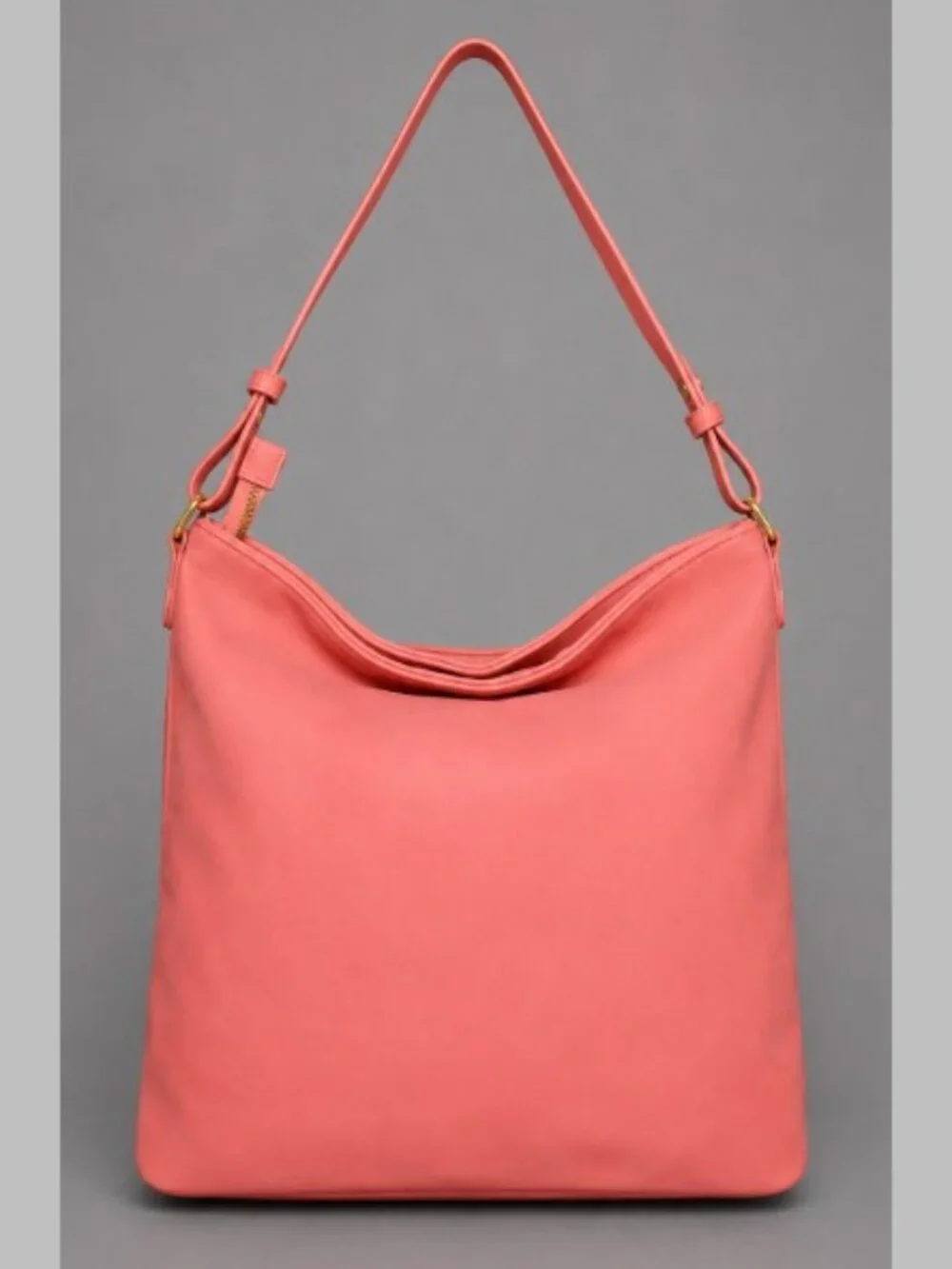 Universal Thread Coral Hobo Shoulder Bag Crossbody Purse Removable Strap Pocket